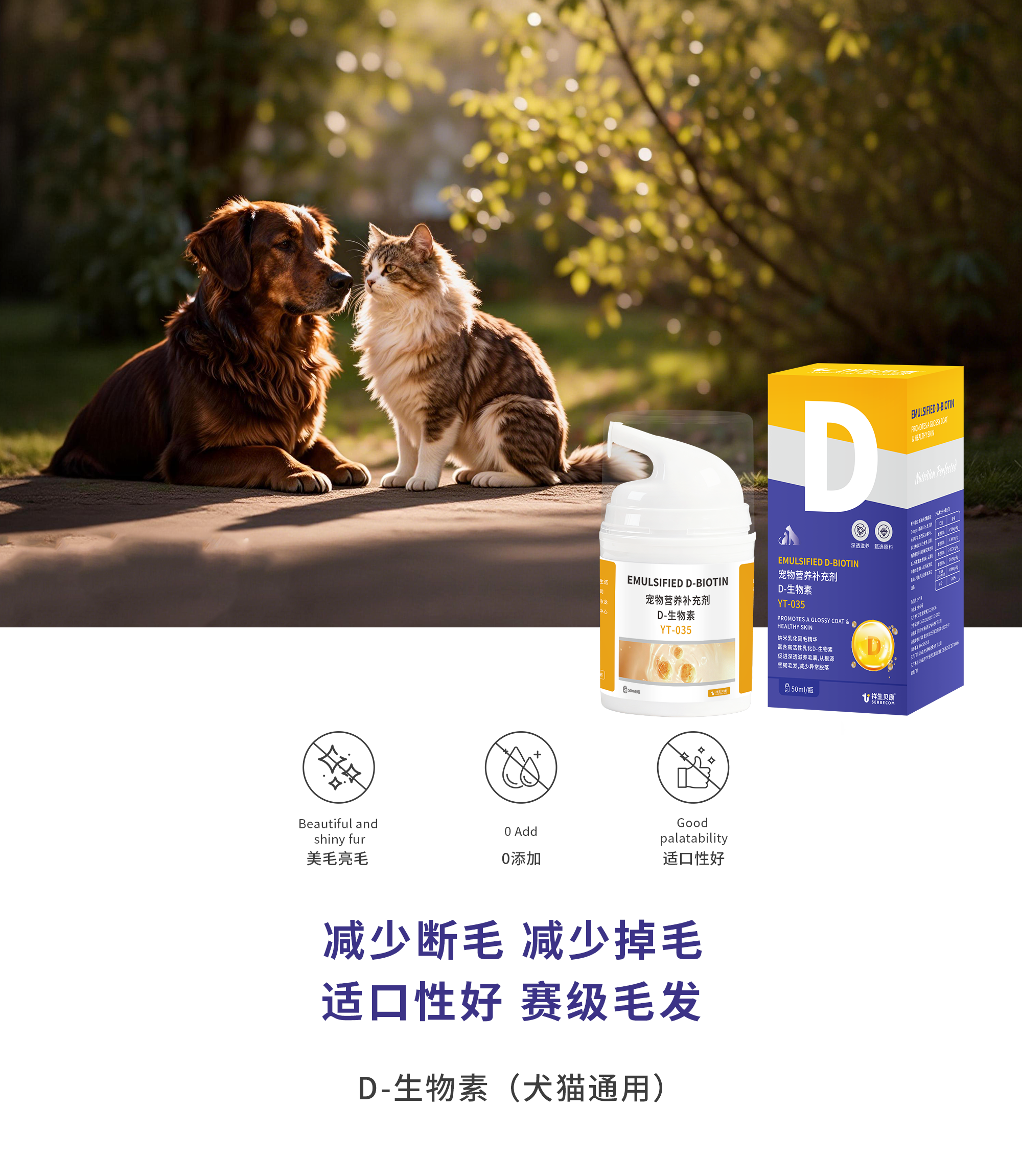 D-生物素(犬猫通用)