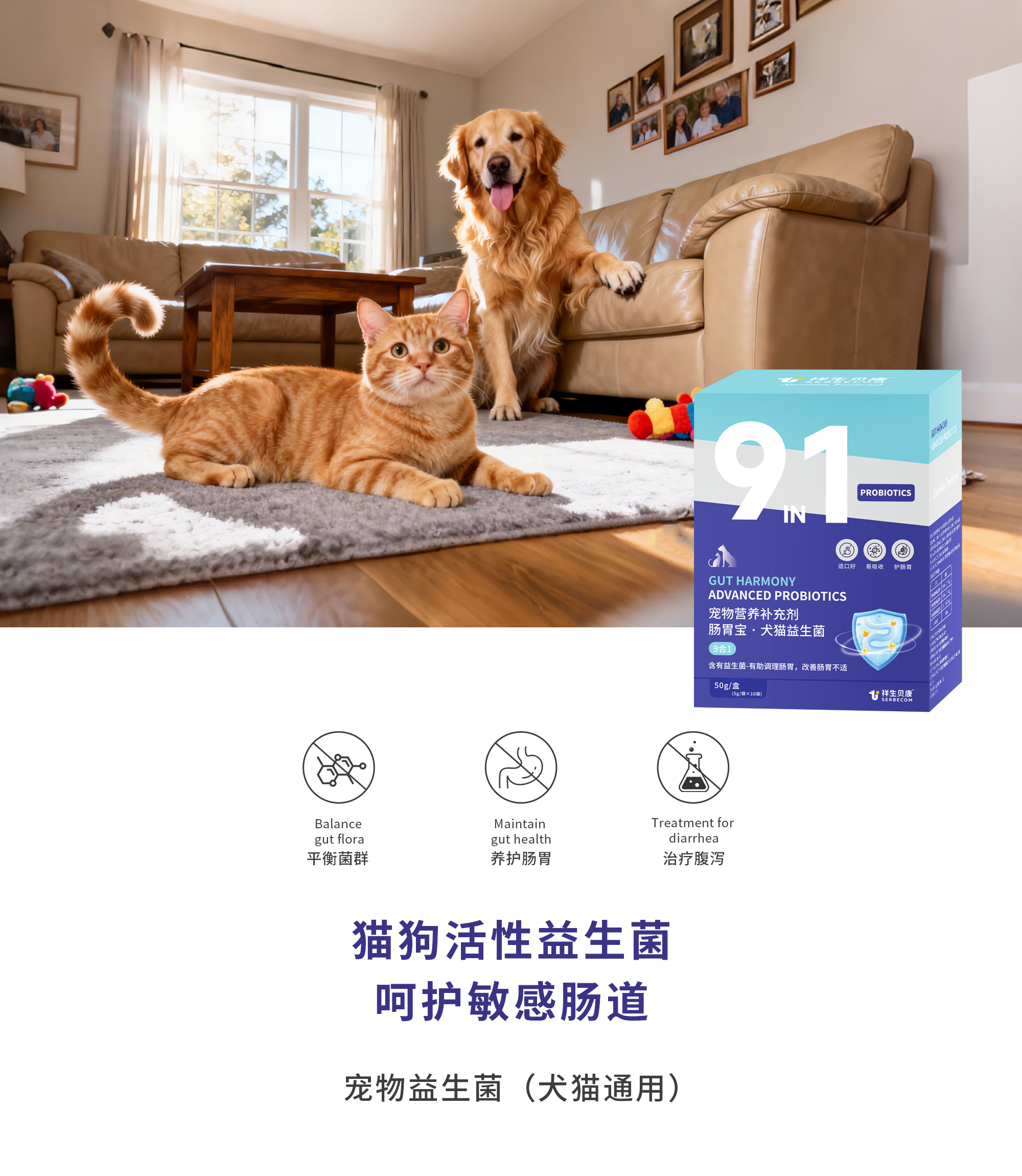 宠物益生菌(犬猫通用)
